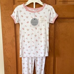 Milkberry Pink Floral Kids Pajamas